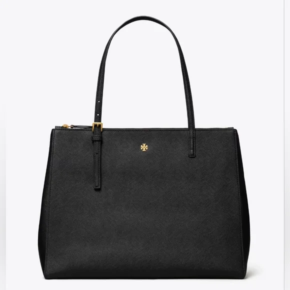 Tory Burch Emerson Large Double Zip Tote - Picture 2 of 12